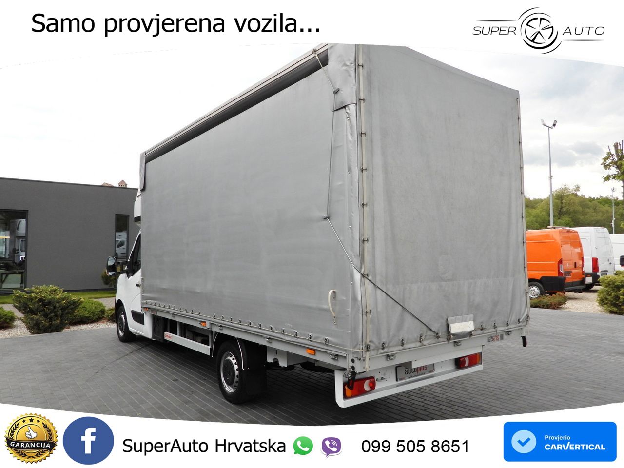 Renault MASTER PRITSCHE PLANE 10 PALETTEN TEMPOMAT LED 165 KS