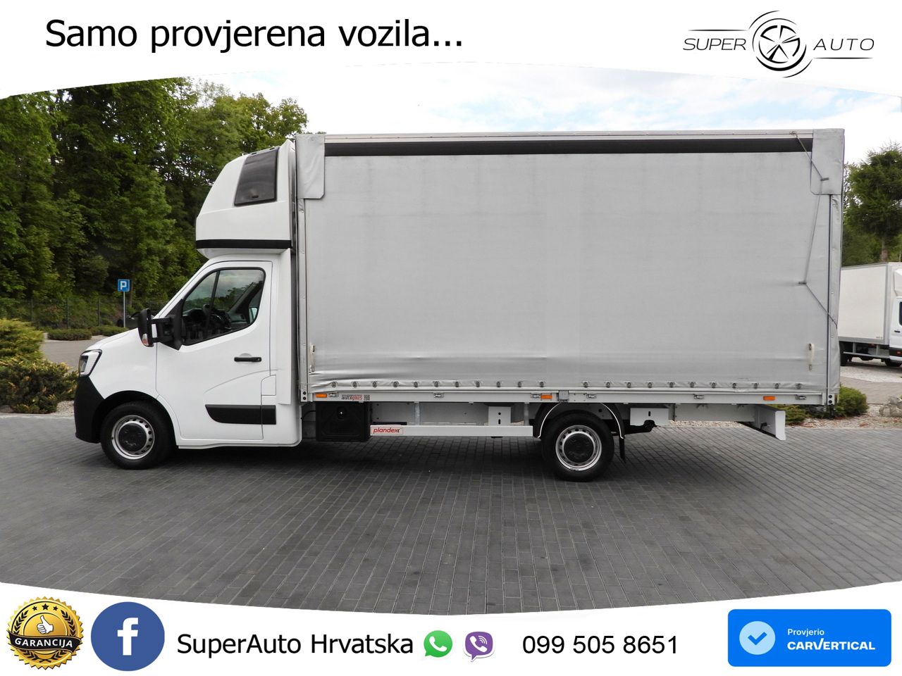 Renault MASTER PRITSCHE PLANE 10 PALETTEN TEMPOMAT LED 165 KS