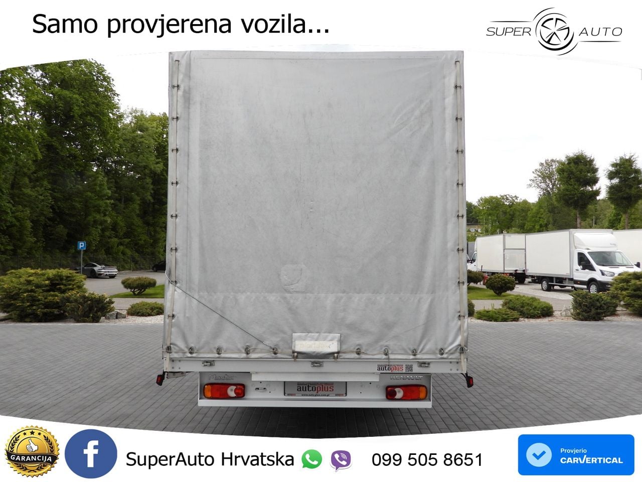 Renault MASTER PRITSCHE PLANE 10 PALETTEN TEMPOMAT LED 165 KS