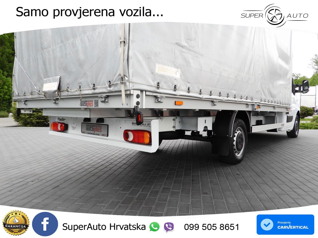 Renault MASTER PRITSCHE PLANE 10 PALETTEN TEMPOMAT LED 165 KS