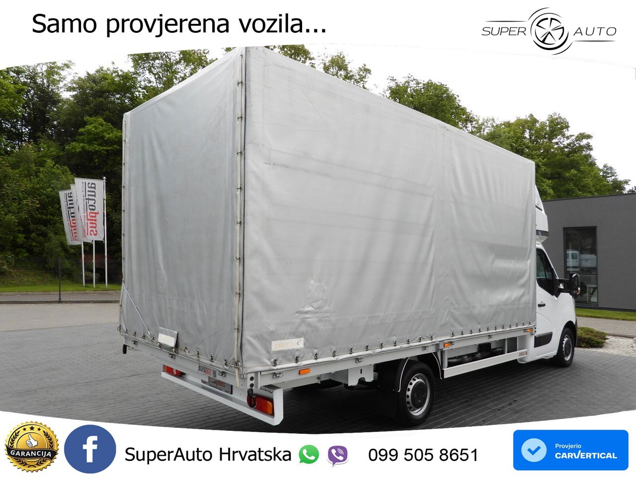 Renault MASTER PRITSCHE PLANE 10 PALETTEN TEMPOMAT LED 165 KS