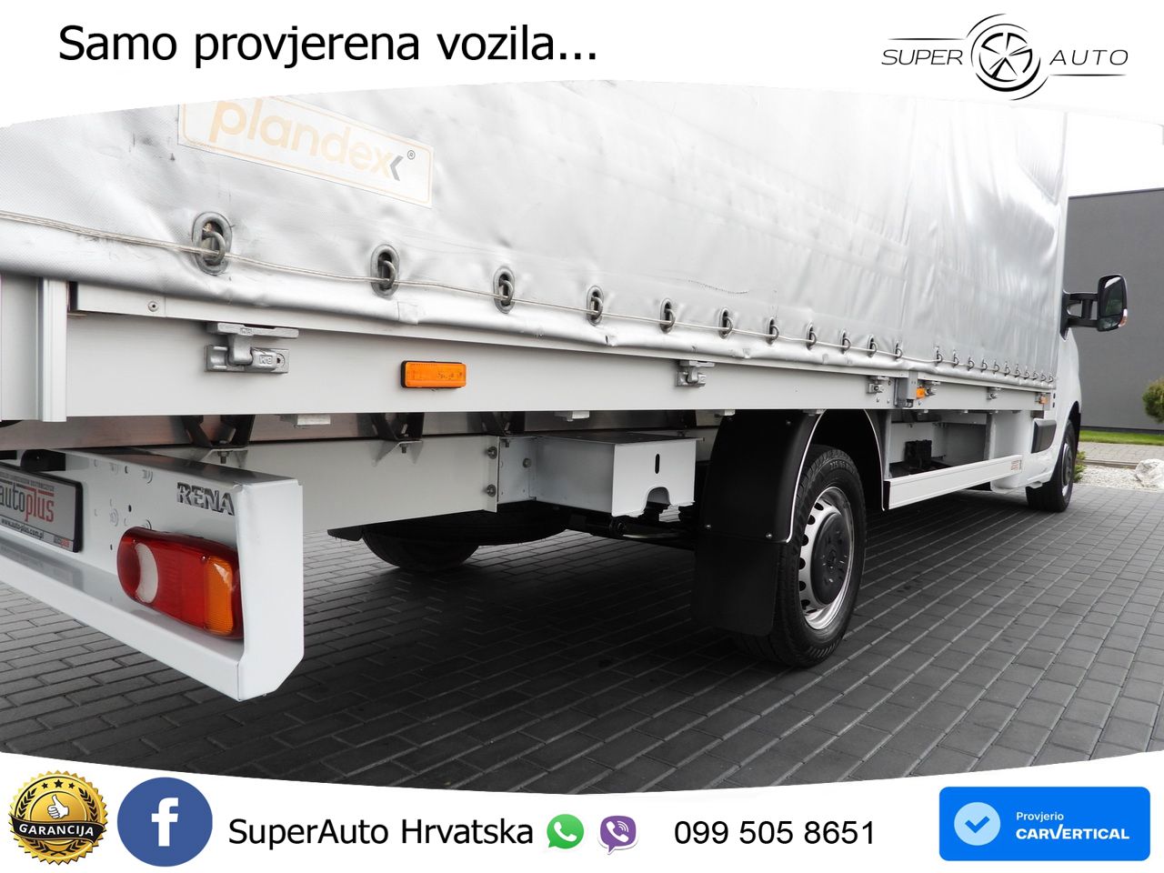 Renault MASTER PRITSCHE PLANE 10 PALETTEN TEMPOMAT LED 165 KS