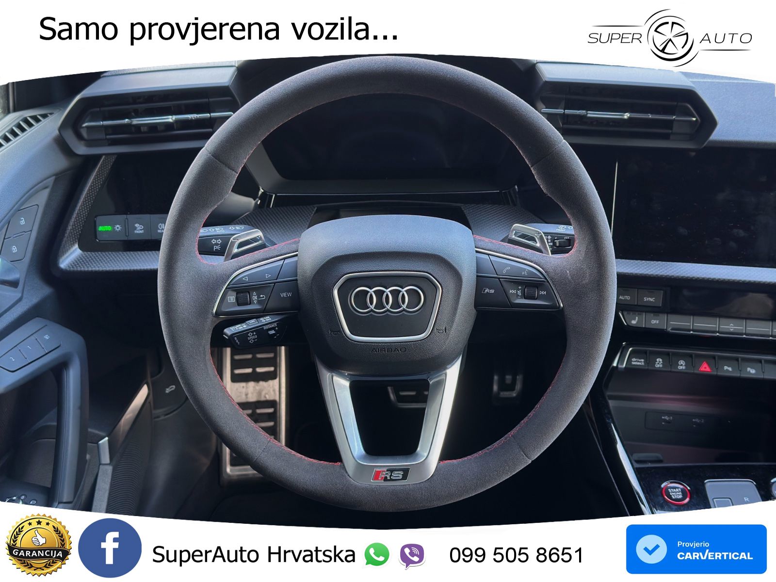 Audi RS3 Sedan 2.5 TFSI (400 KS) quattro S tronic LED+GR SJED+ACC