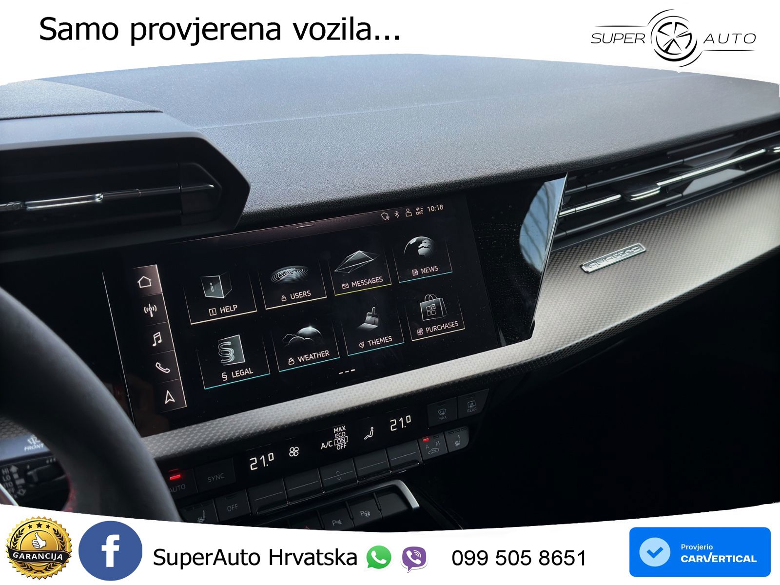 Audi RS3 Sedan 2.5 TFSI (400 KS) quattro S tronic LED+GR SJED+ACC