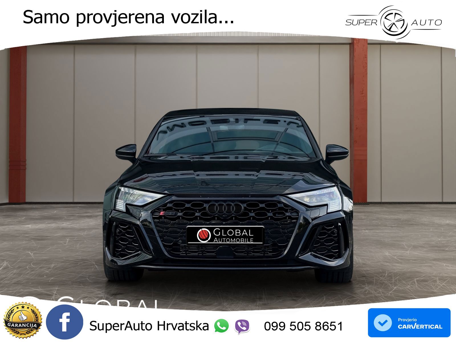 Audi RS3 Sedan 2.5 TFSI (400 KS) quattro S tronic LED+GR SJED+ACC