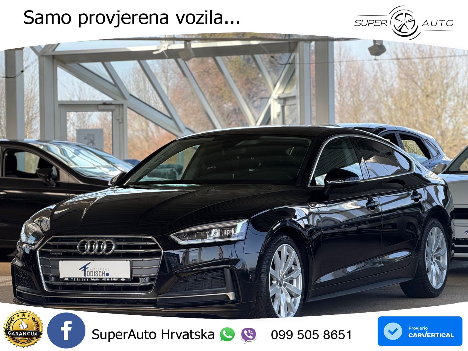 Audi A5 Sportback 40 TDI (190 KS) quattro ultra S tronic S line