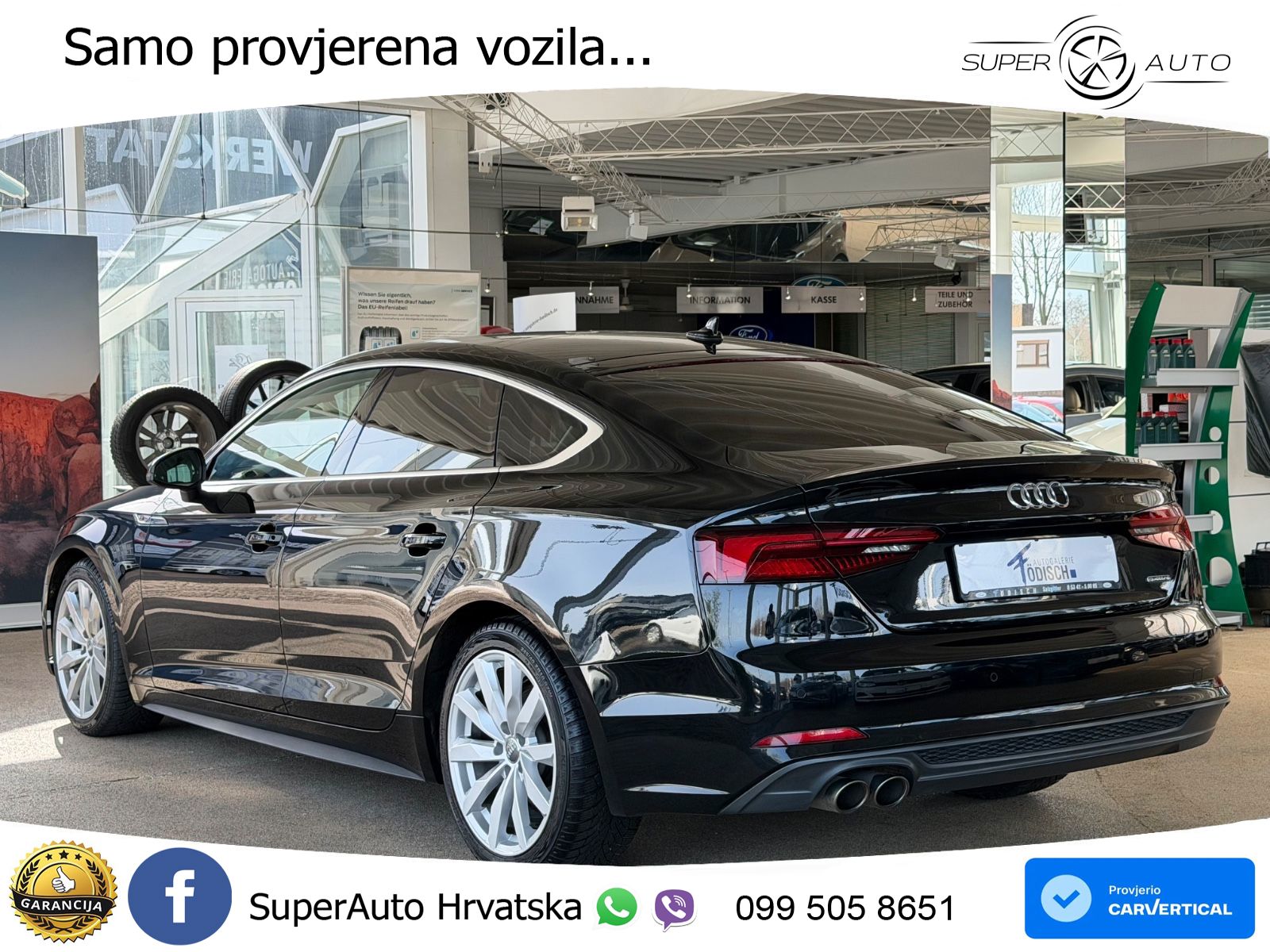 Audi A5 Sportback 40 TDI (190 KS) quattro ultra S tronic S line