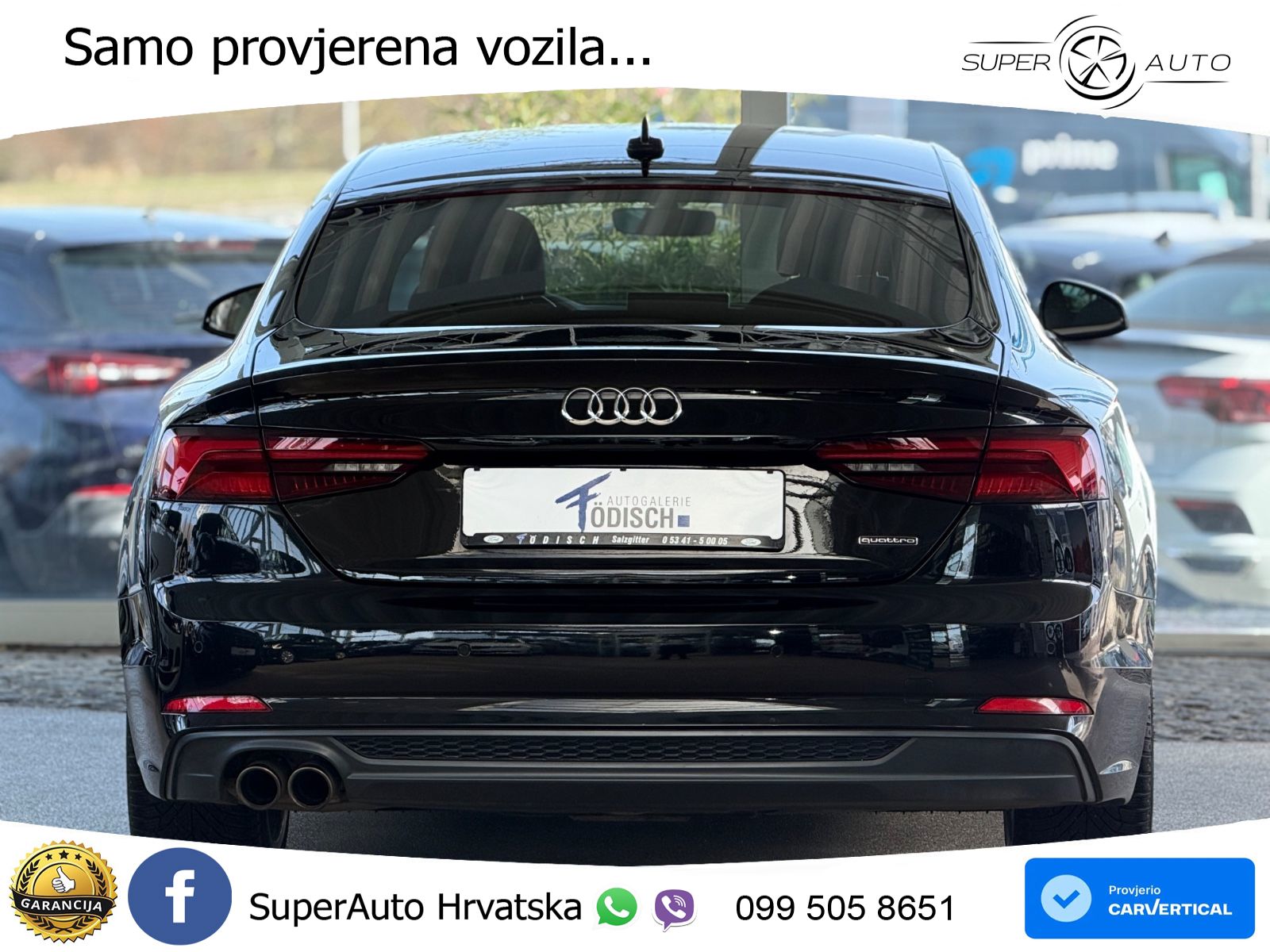 Audi A5 Sportback 40 TDI (190 KS) quattro ultra S tronic S line