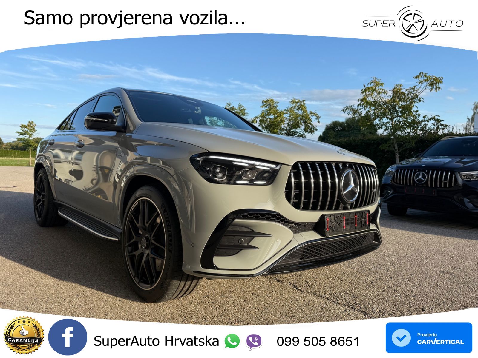 Mercedes AMG GLE Coupe 53 (435 KS) EQ Boost 4MATIC+ AMG SPEEDSHIFT TCT 9G ACC+HEAD+4xGR SJED+360+PANO