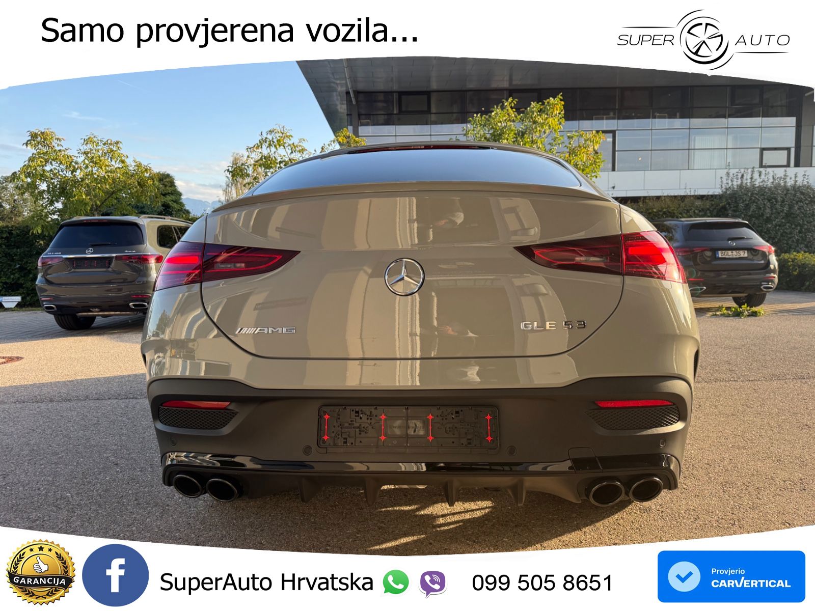Mercedes AMG GLE Coupe 53 (435 KS) EQ Boost 4MATIC+ AMG SPEEDSHIFT TCT 9G ACC+HEAD+4xGR SJED+360+PANO