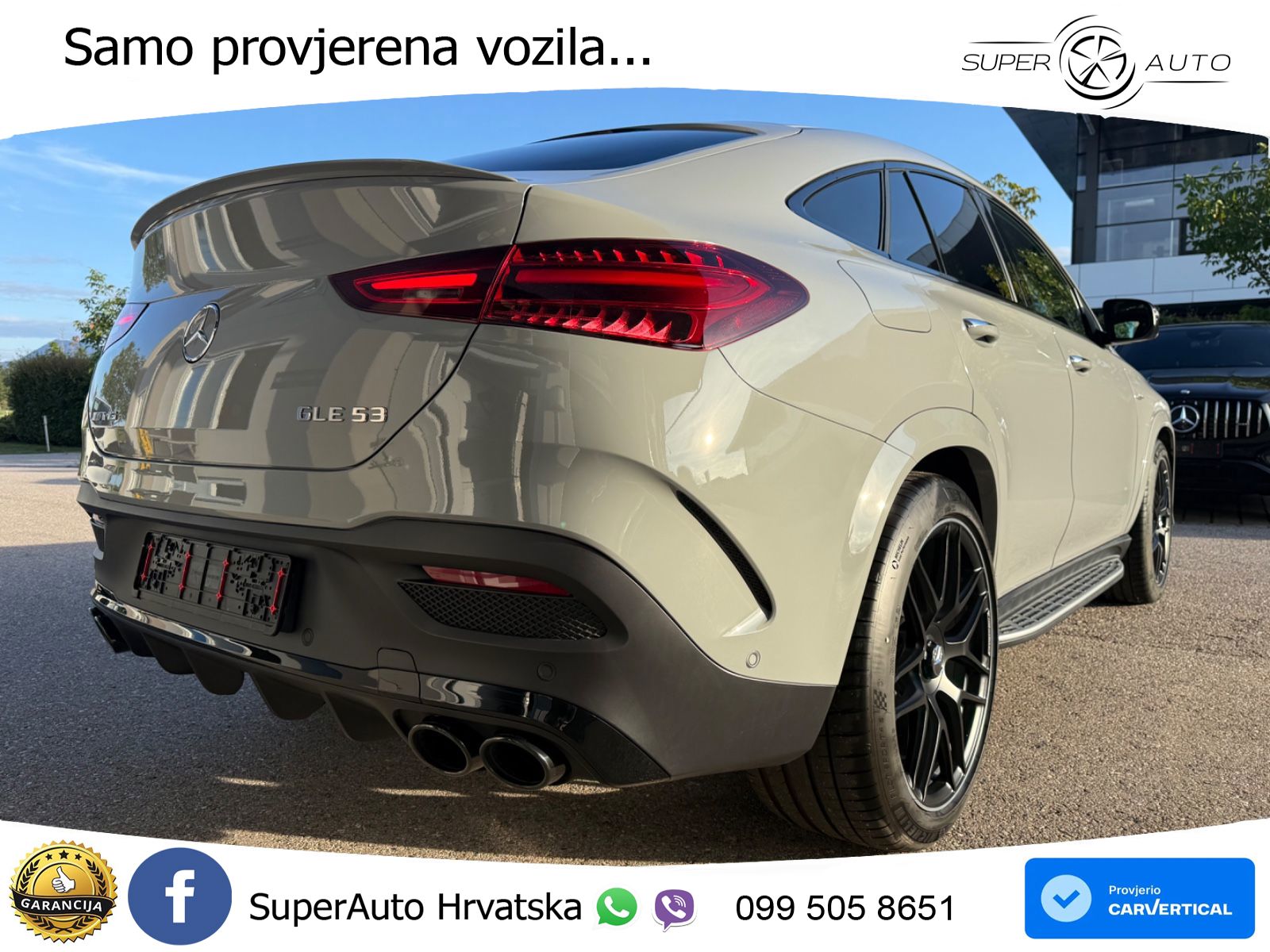 Mercedes AMG GLE Coupe 53 (435 KS) EQ Boost 4MATIC+ AMG SPEEDSHIFT TCT 9G ACC+HEAD+4xGR SJED+360+PANO