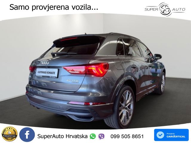 Audi Q3 40 TFSI (190 KS) quattro S tronic S line LED+GR SJED+ACC