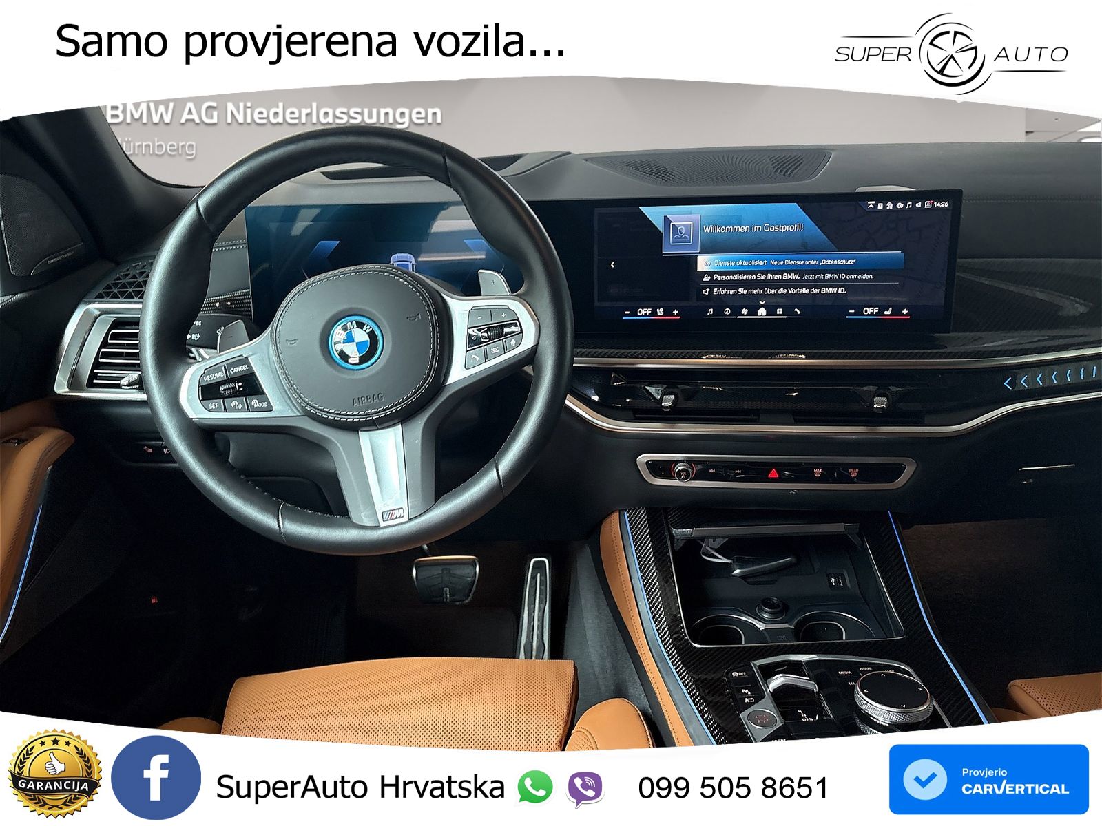 BMW X5 50e (489 KS) xDrive Steptronic LED+GR SJED+ACC