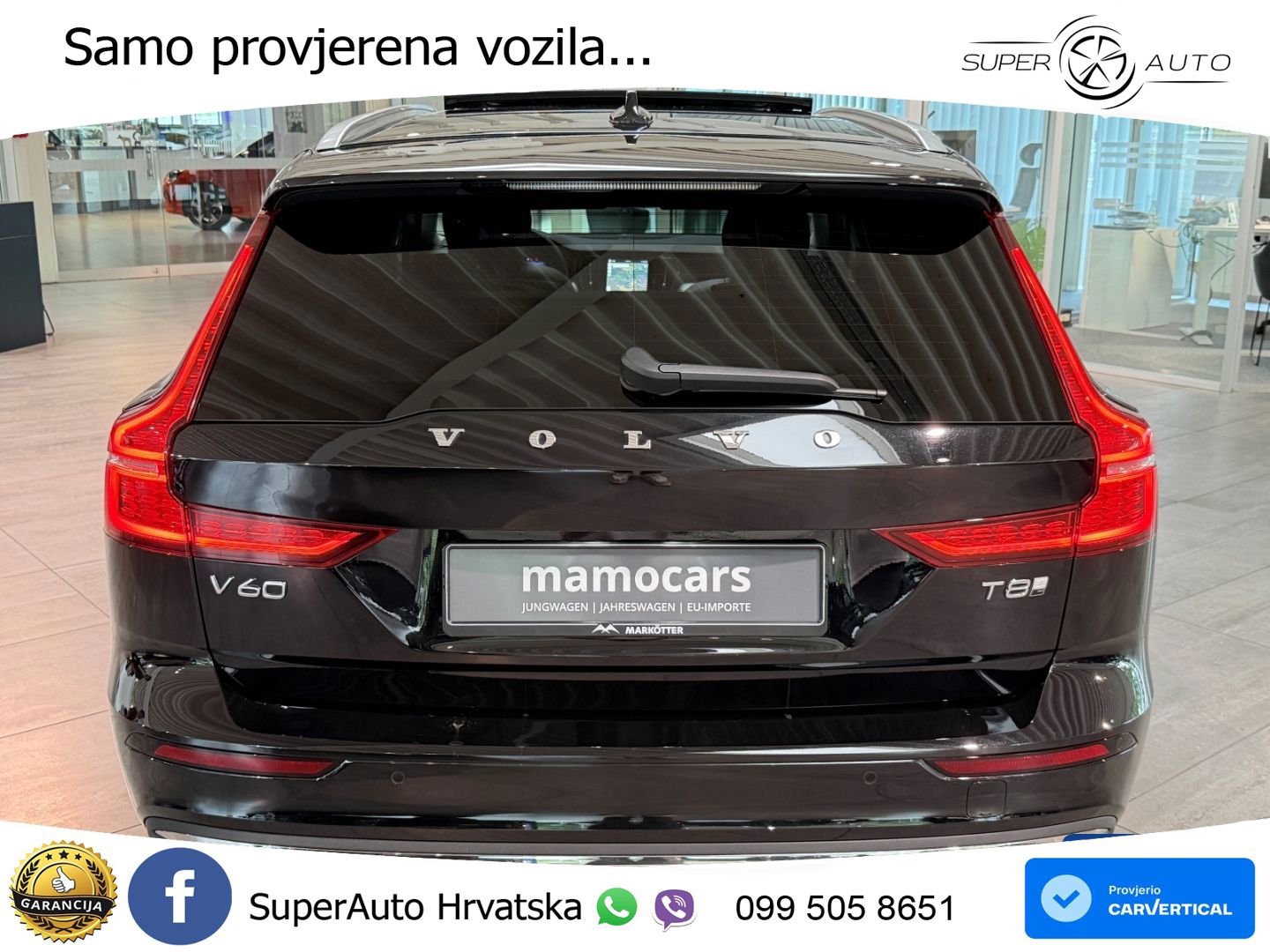Volvo V60 2.0 T8 AWD Geartronic LED+GR SJED+ACC
