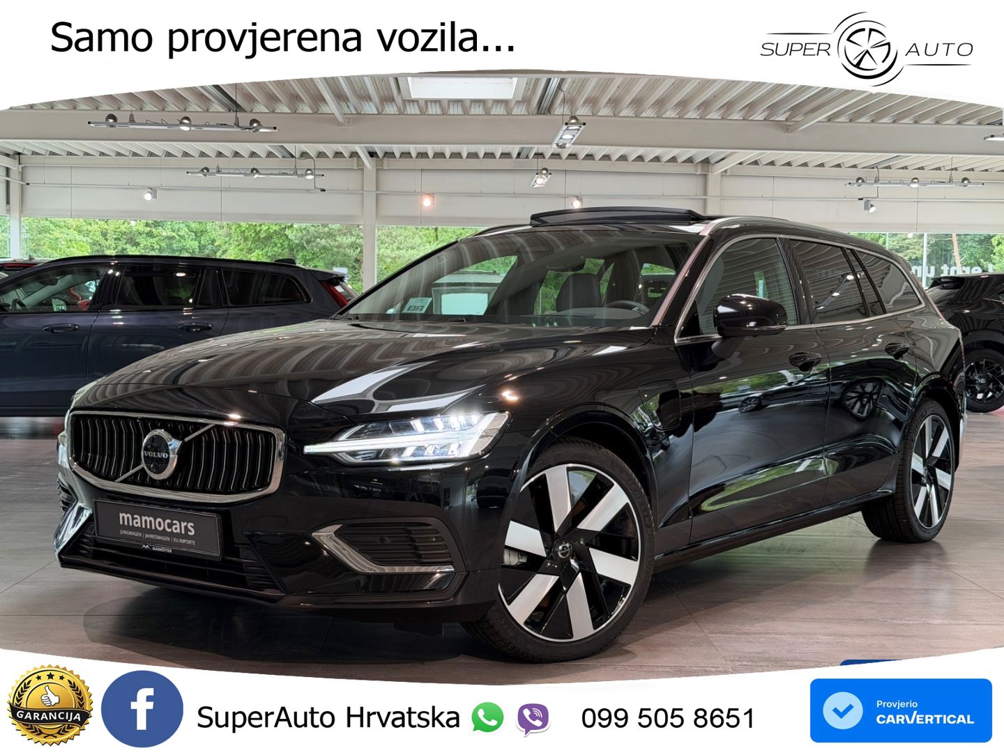 Volvo V60 2.0 T8 AWD Geartronic LED+GR SJED+ACC