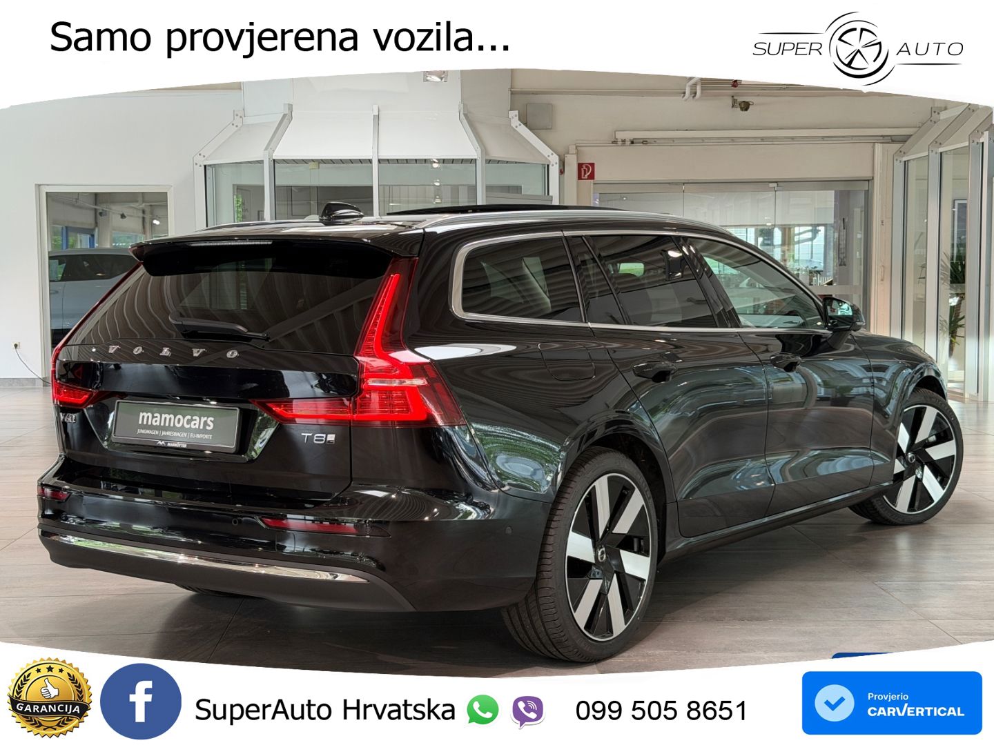 Volvo V60 2.0 T8 AWD Geartronic LED+GR SJED+ACC