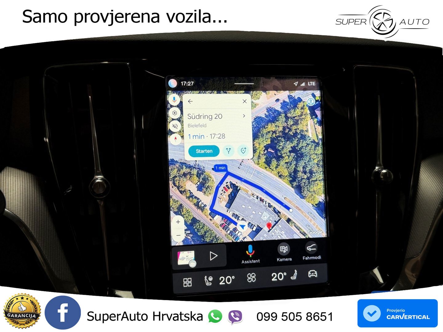Volvo V60 2.0 T8 AWD Geartronic LED+GR SJED+ACC