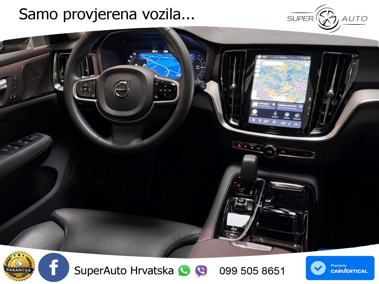Volvo V60 2.0 T8 AWD Geartronic LED+GR SJED+ACC