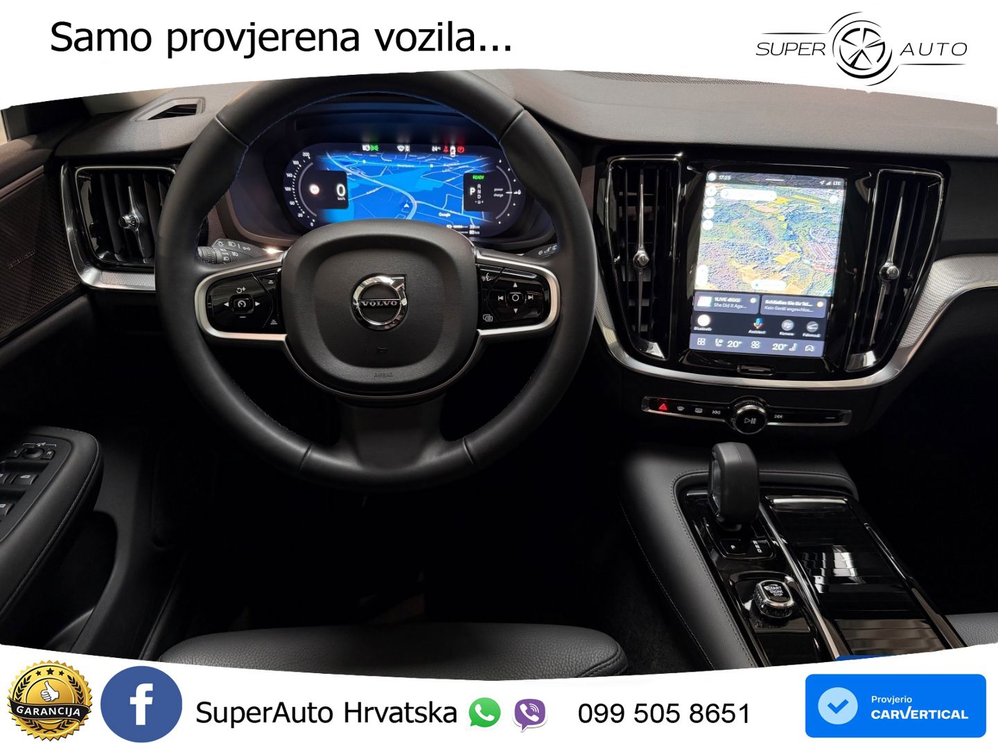 Volvo V60 2.0 T8 AWD Geartronic LED+GR SJED+ACC