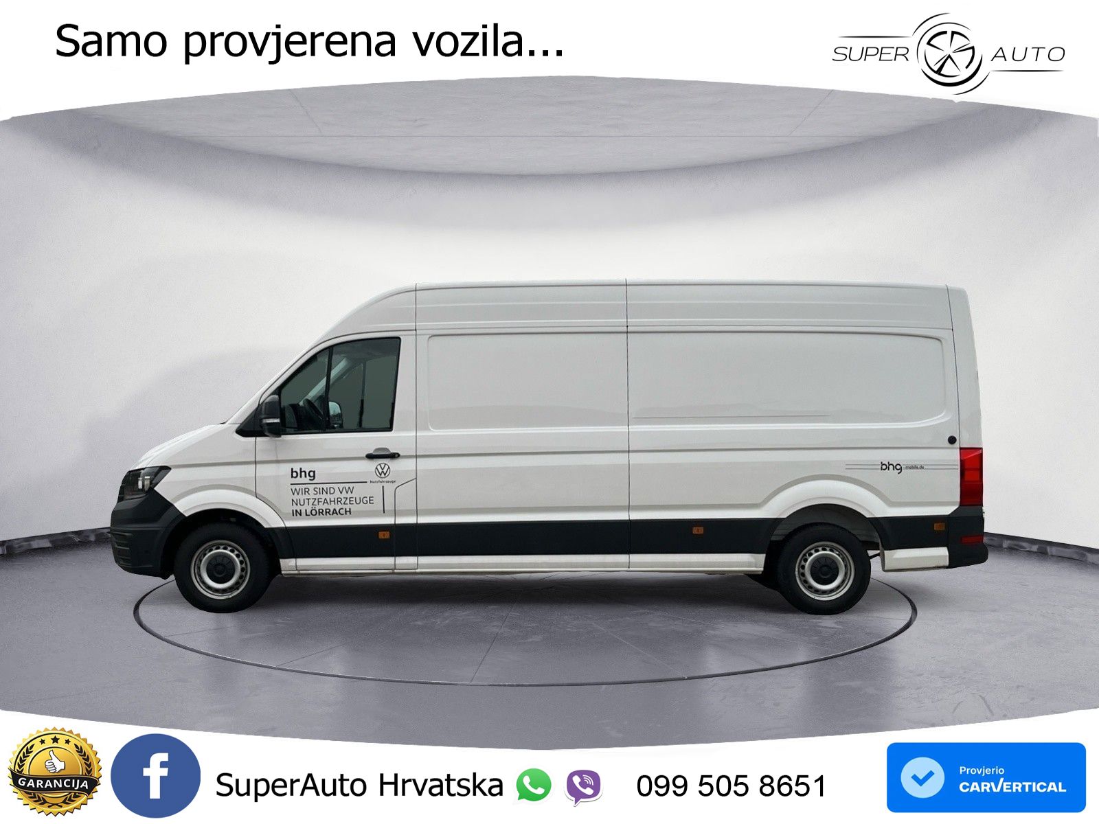 Volkswagen Crafter 35 Kasten HD 2,0 l Fronta 140 KS