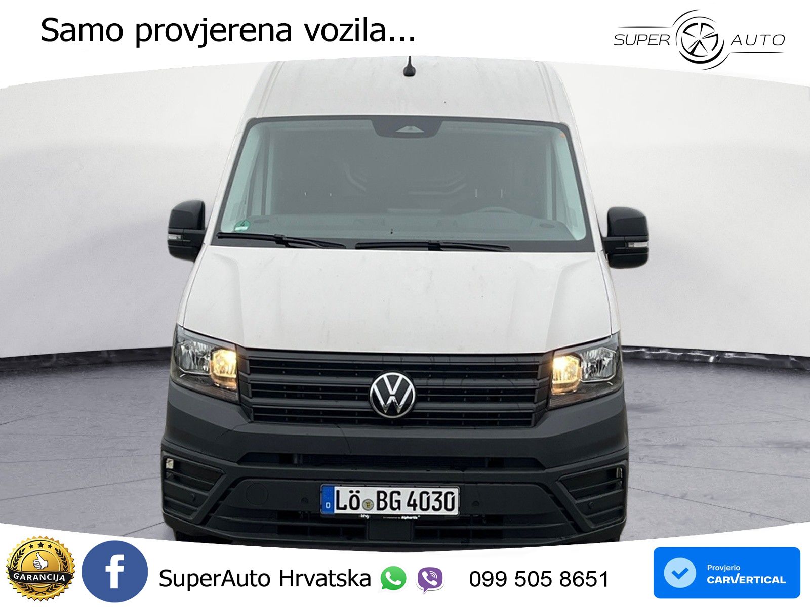 Volkswagen Crafter 35 Kasten HD 2,0 l Fronta 140 KS