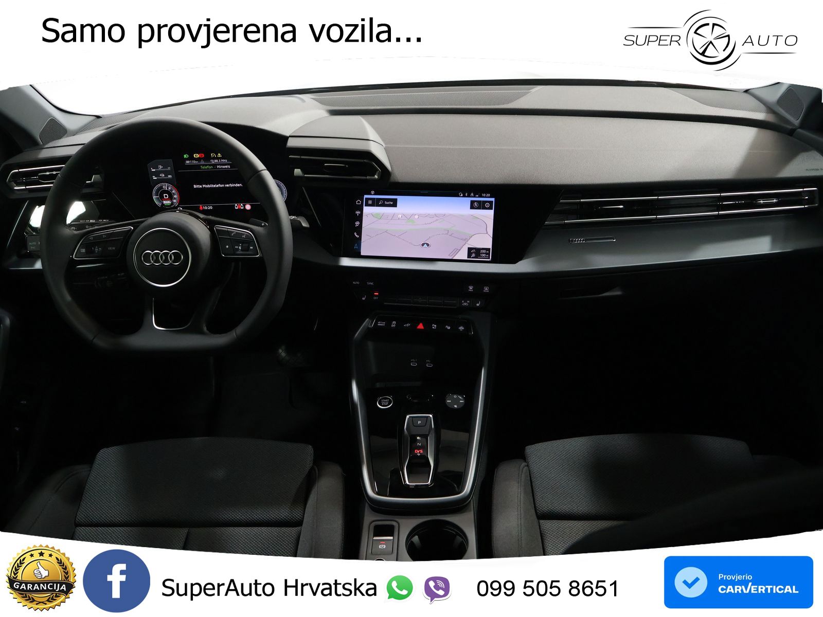 Audi A3 Sportback 40 TFSI e (204 KS) Plug-in Hybrid S tronic S line LED+GR SJED+ACC