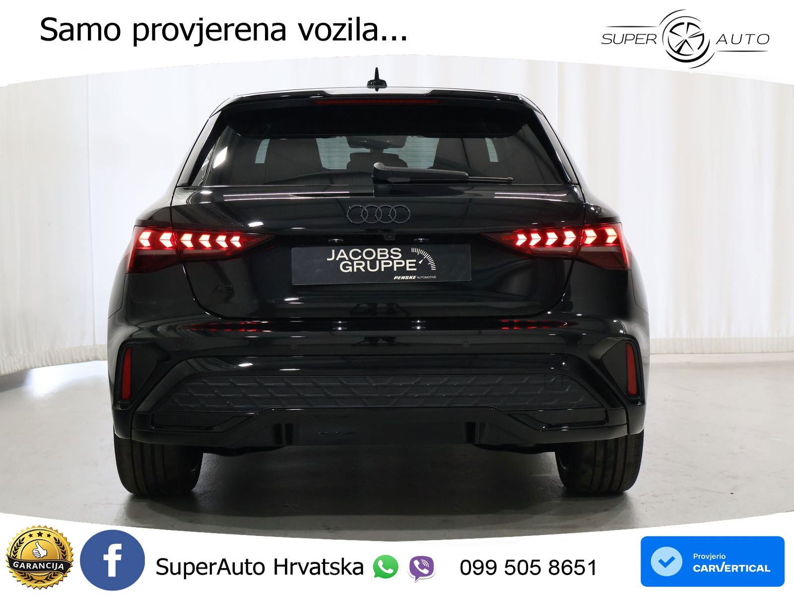 Audi A3 Sportback 40 TFSI e (204 KS) Plug-in Hybrid S tronic S line LED+GR SJED+ACC