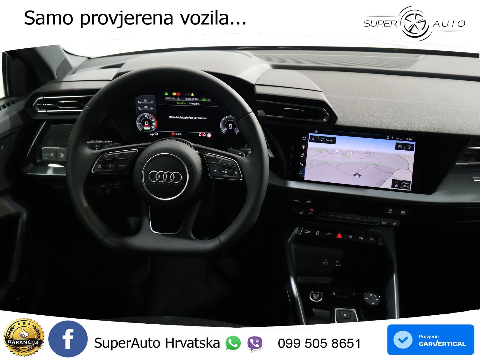 Audi A3 Sportback 40 TFSI e (204 KS) Plug-in Hybrid S tronic S line LED+GR SJED+ACC