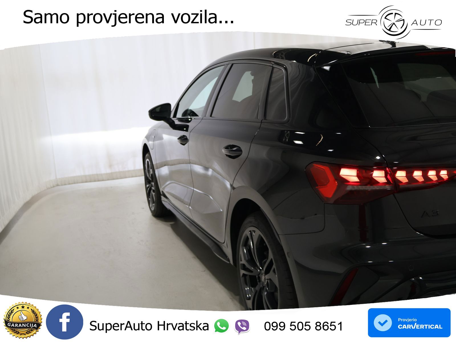 Audi A3 Sportback 40 TFSI e (204 KS) Plug-in Hybrid S tronic S line LED+GR SJED+ACC