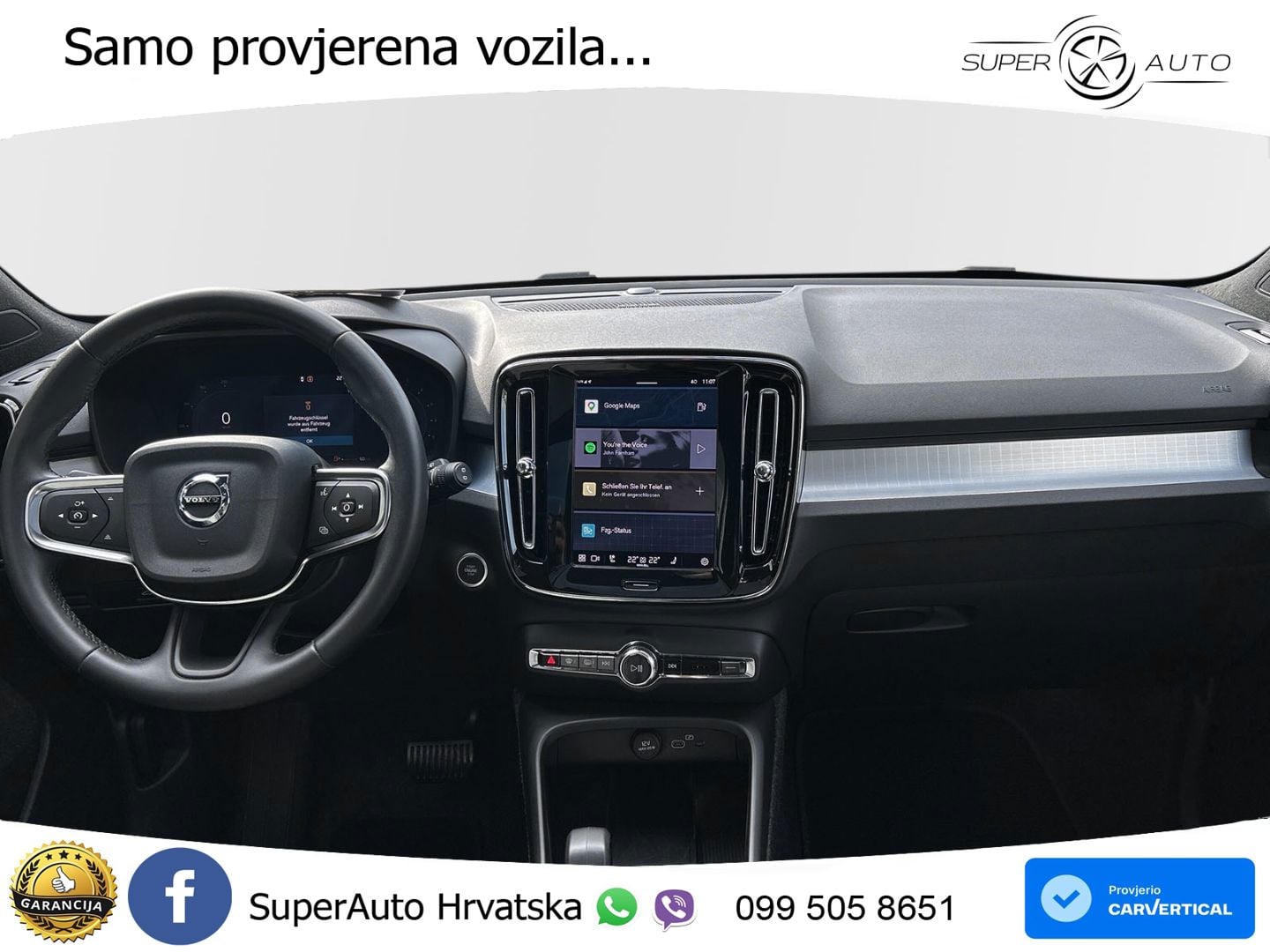 Volvo XC40 2.0 B3 163 KS Automatic ACC+GR SJED+360+PANO