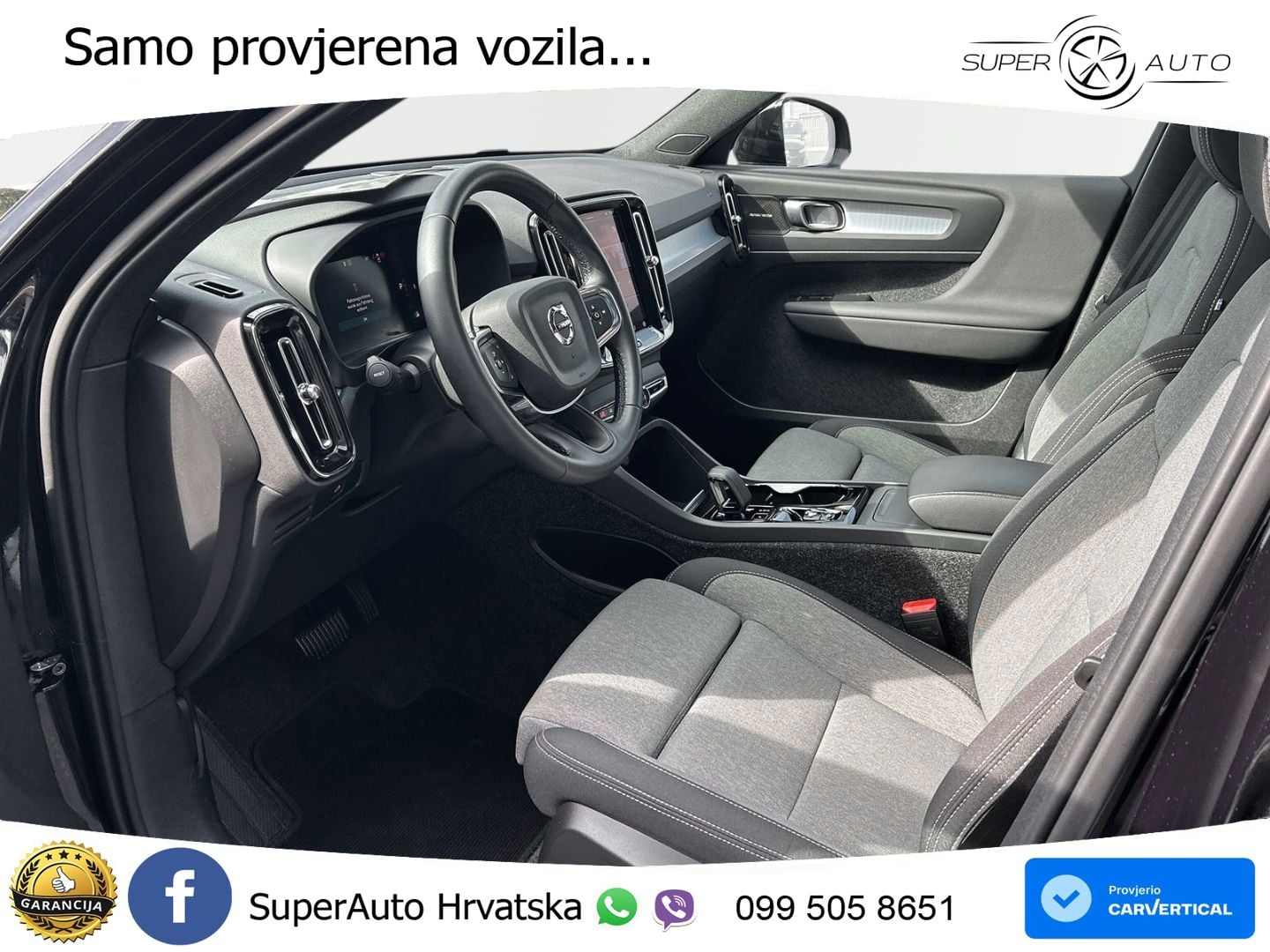 Volvo XC40 2.0 B3 163 KS Automatic ACC+GR SJED+360+PANO