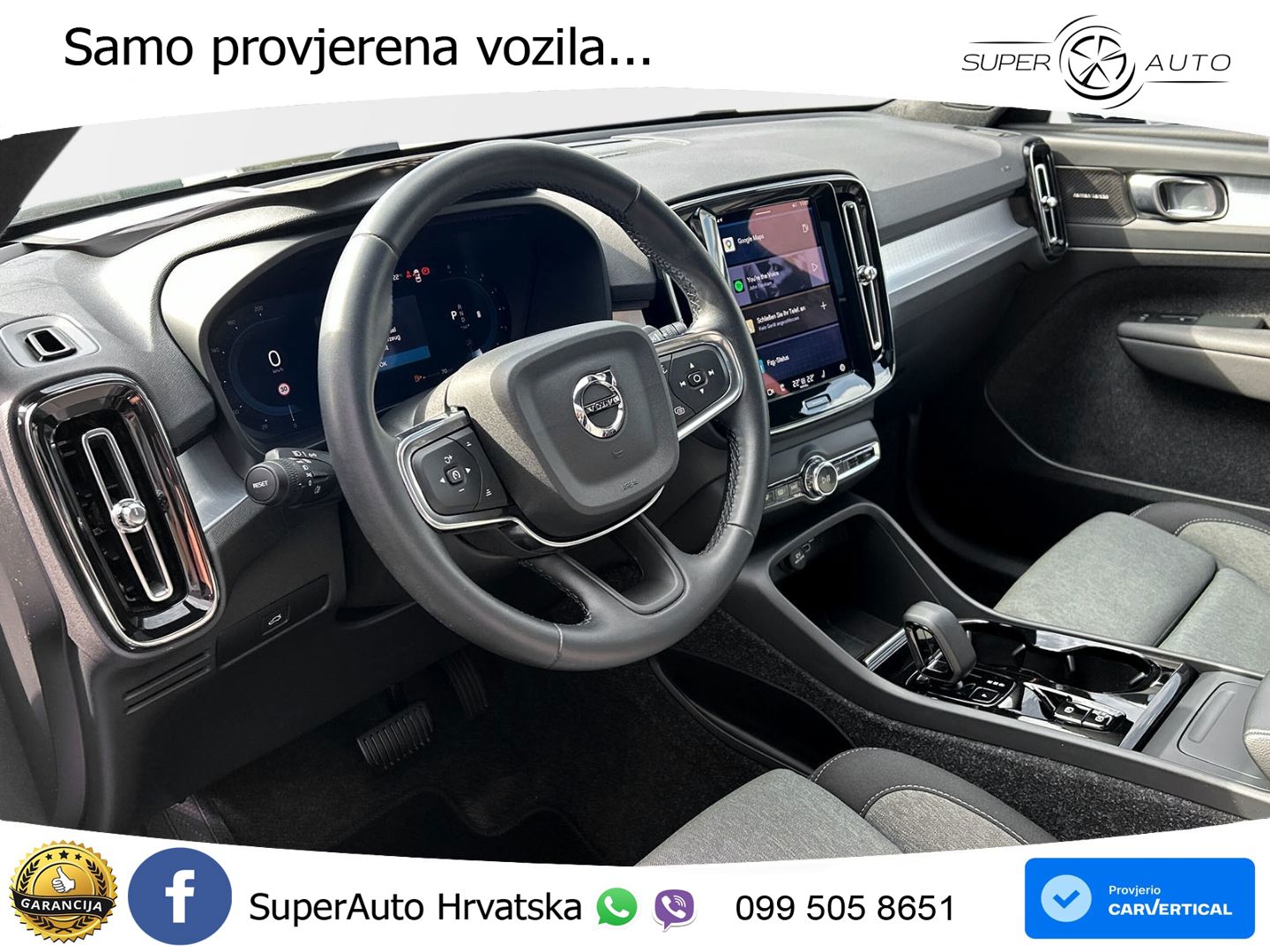 Volvo XC40 2.0 B3 163 KS Automatic ACC+GR SJED+360+PANO