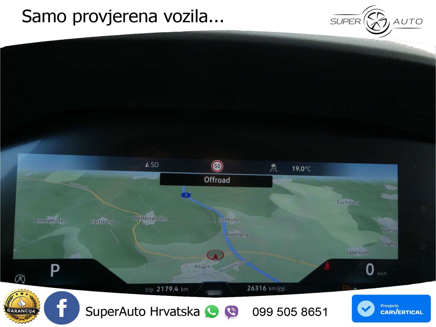 Volkswagen Touareg 3.0 V6 TDI (231 KS) 4MOTION Tiptronic ZRAČNI+ACC+GR SJED+KAM