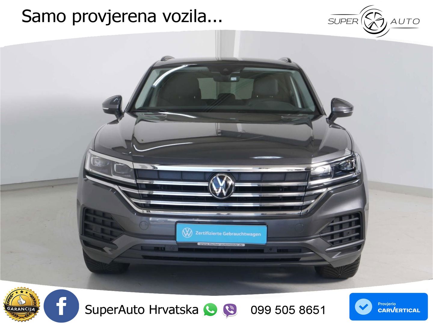 Volkswagen Touareg 3.0 V6 TDI (231 KS) 4MOTION Tiptronic ZRAČNI+ACC+GR SJED+KAM