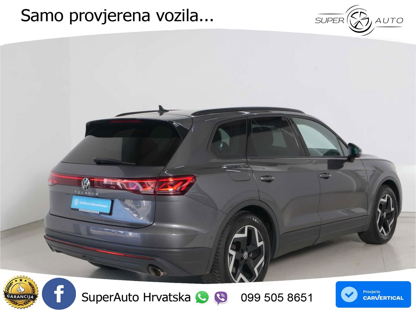 Volkswagen Touareg 3.0 V6 TDI (231 KS) 4MOTION Tiptronic ZRAČNI+ACC+GR SJED+KAM