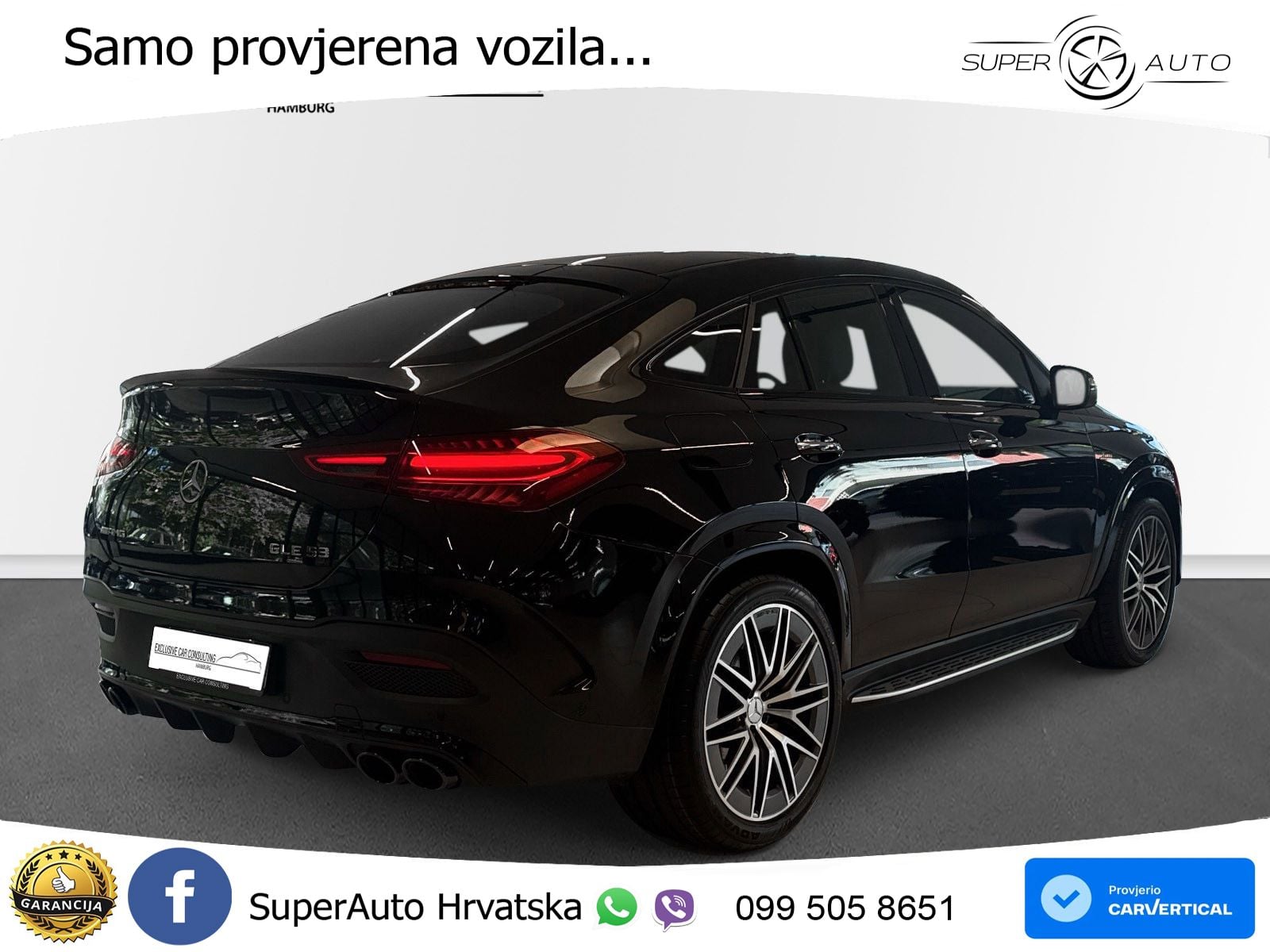 Mercedes AMG GLE Coupe 53 (435 KS) EQ Boost 4MATIC+ AMG SPEEDSHIFT TCT 9G ACC+HEAD+GR SJED+360+PANO