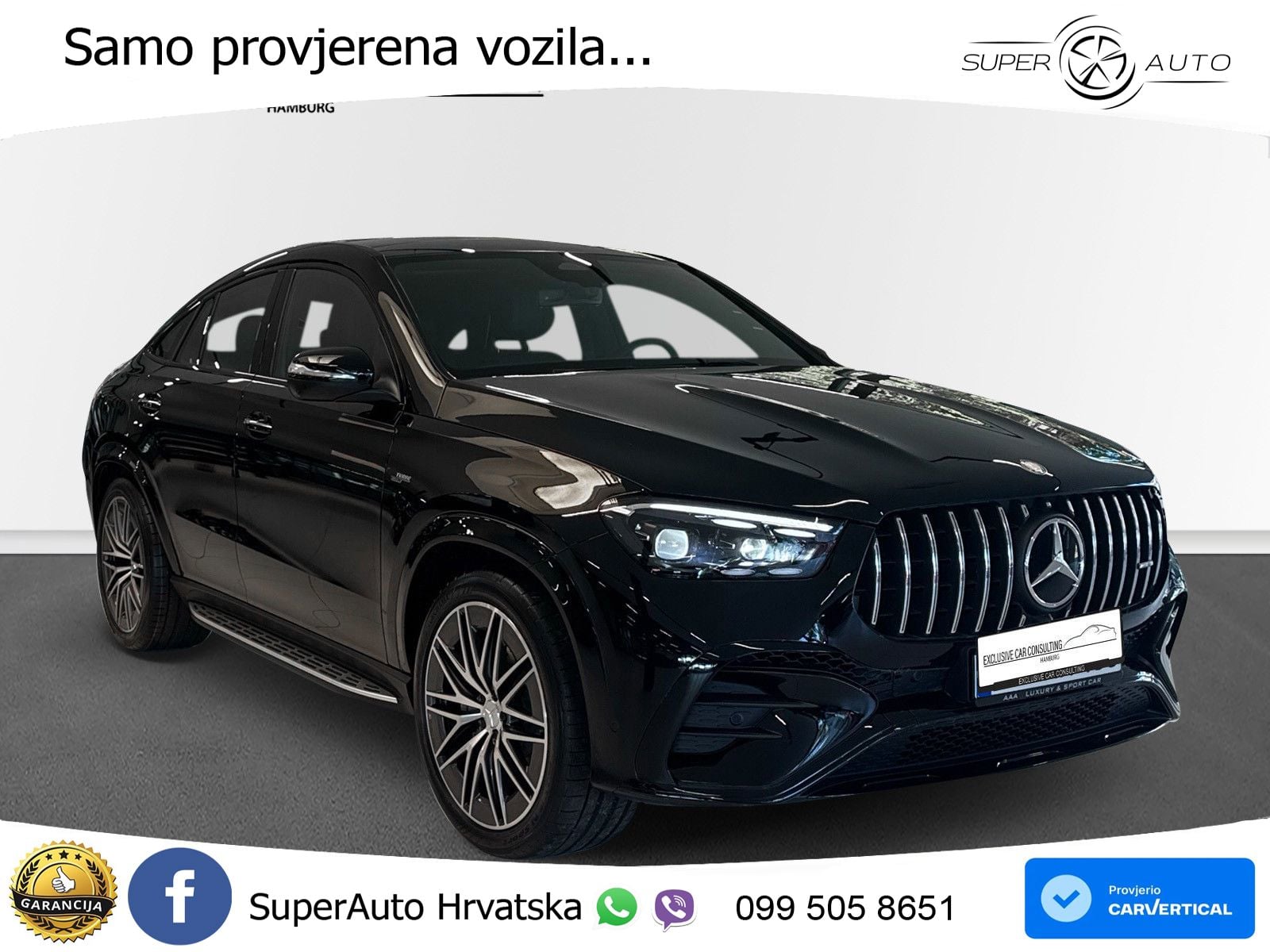 Mercedes AMG GLE Coupe 53 (435 KS) EQ Boost 4MATIC+ AMG SPEEDSHIFT TCT 9G ACC+HEAD+GR SJED+360+PANO