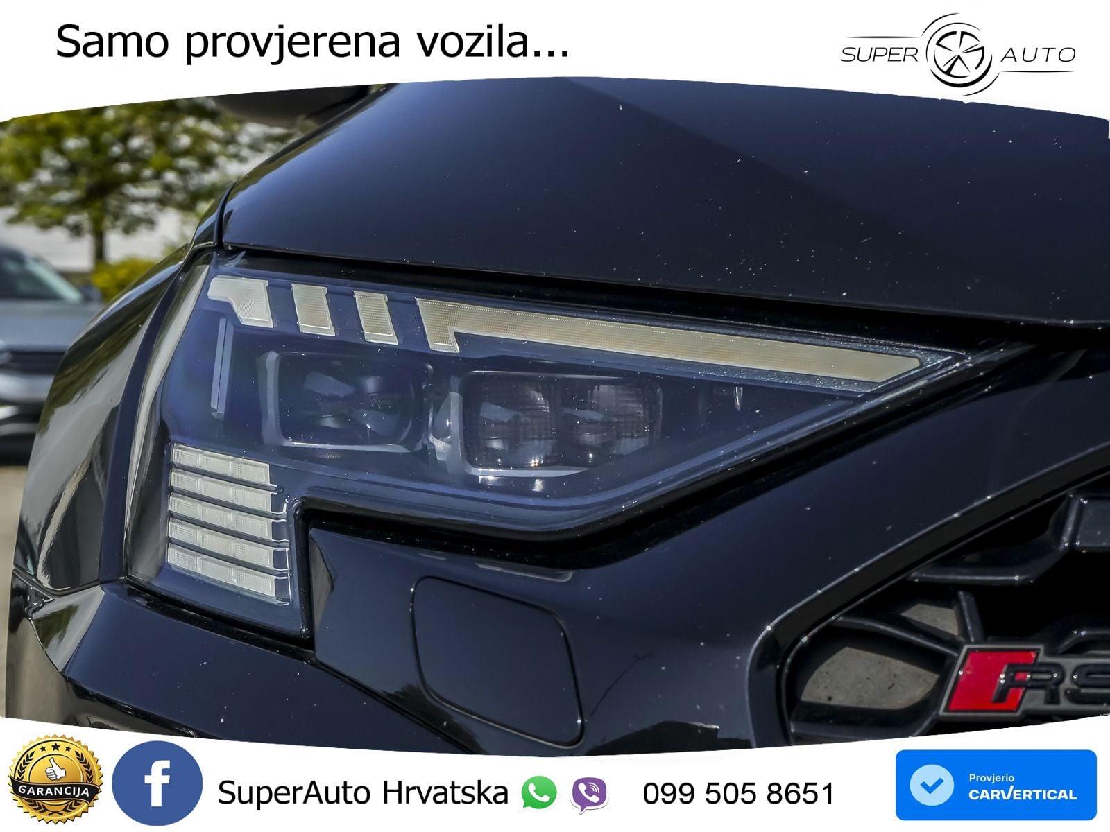 Audi RS3 Sportback 2.5 TFSI (400 KS) quattro S tronic LED+GR SJED+ACC