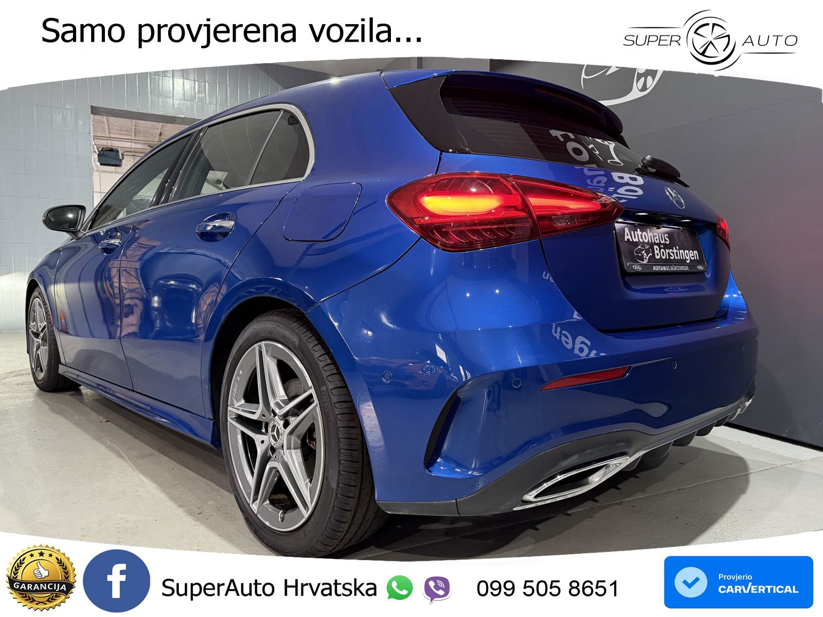 Mercedes-Benz A 200d 8G-DCT AMG LED+GR SJED+ACC