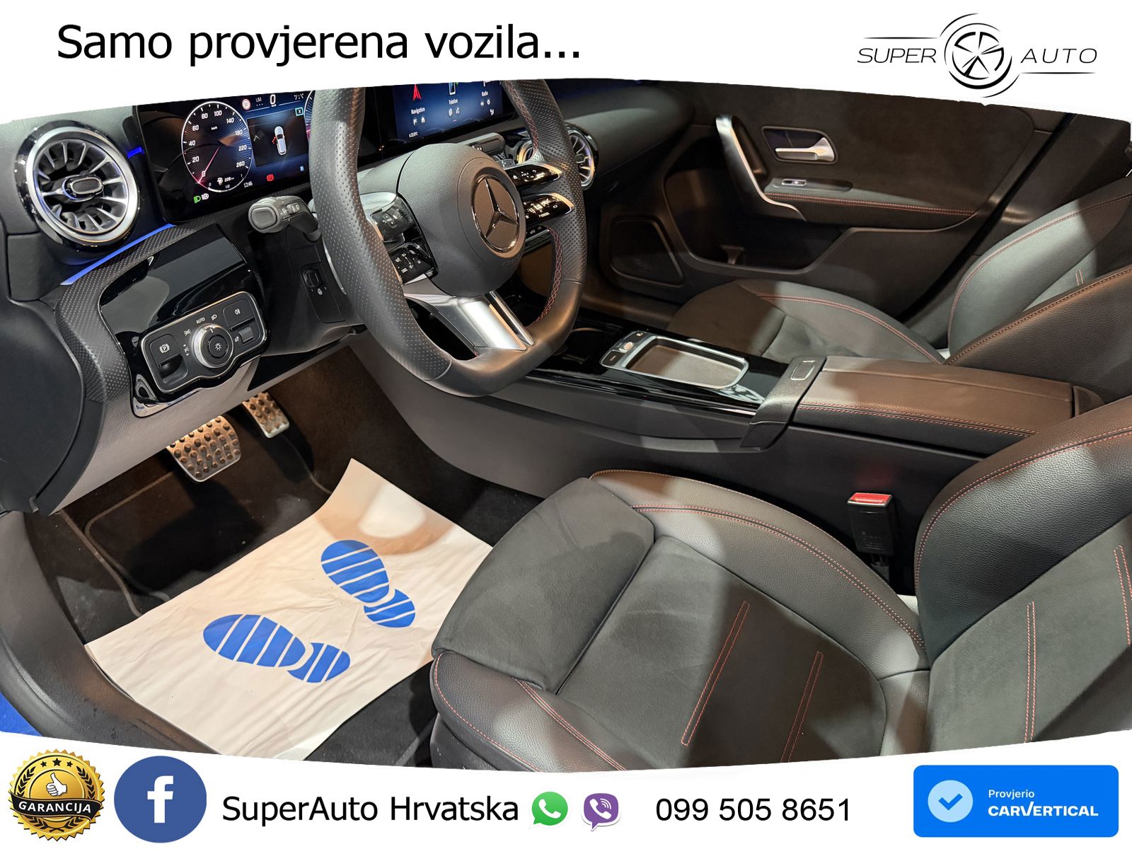 Mercedes-Benz A 200d 8G-DCT AMG LED+GR SJED+ACC