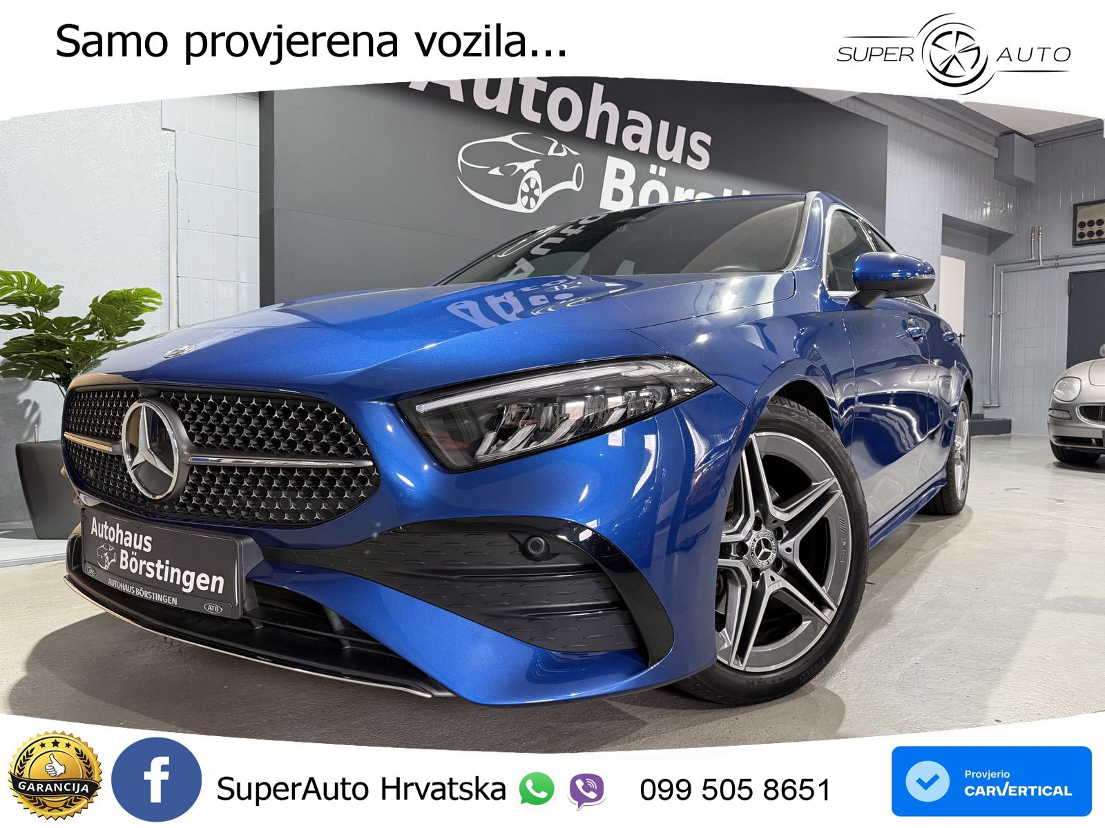 Mercedes-Benz A 200d 8G-DCT AMG LED+GR SJED+ACC