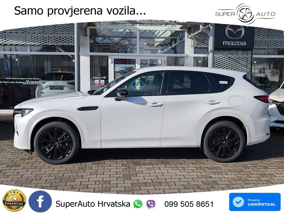 Mazda CX-60 3.3 e-Skyactiv D (254 KS) AWD Automatic LED+ACC