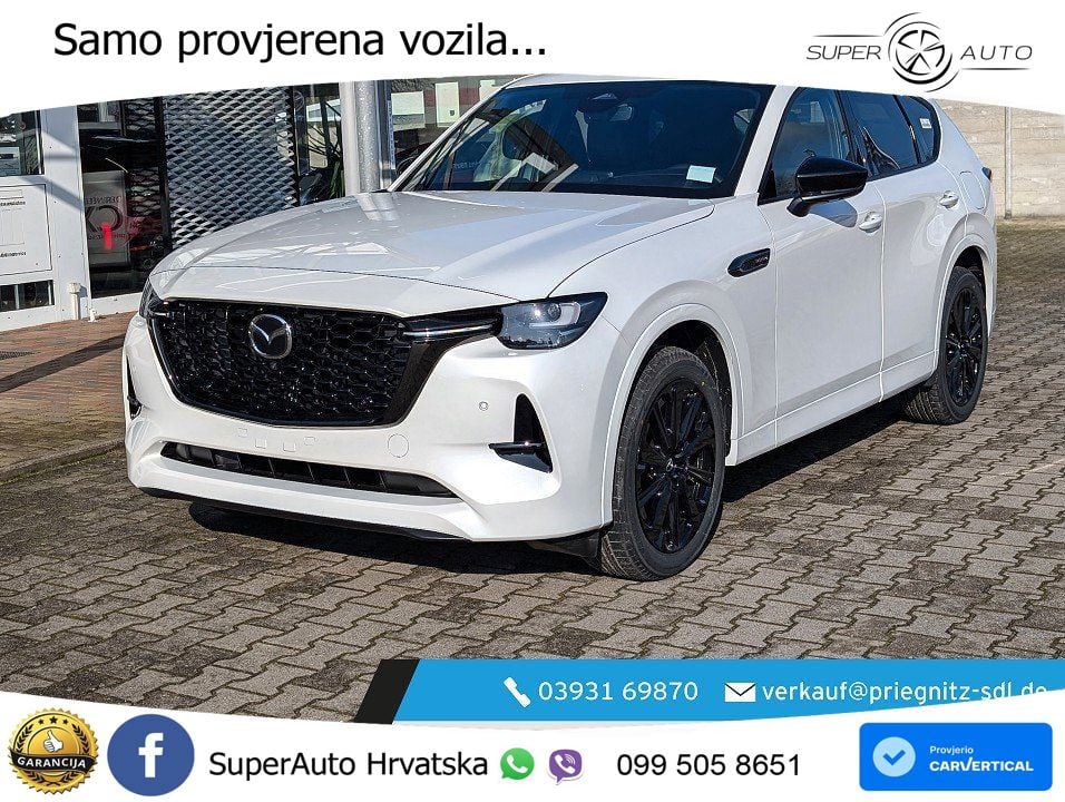 Mazda CX-60 3.3 e-Skyactiv D (254 KS) AWD Automatic LED+ACC