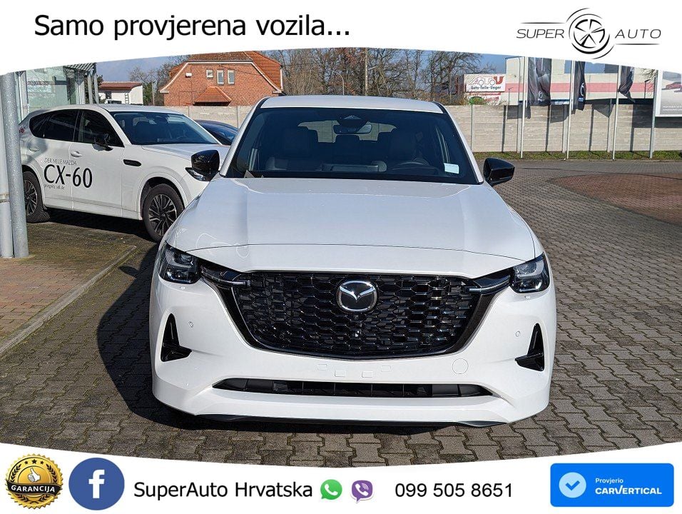 Mazda CX-60 3.3 e-Skyactiv D (254 KS) AWD Automatic LED+ACC