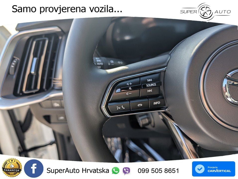 Mazda CX-60 3.3 e-Skyactiv D (254 KS) AWD Automatic LED+ACC