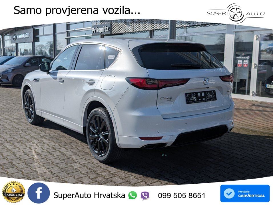 Mazda CX-60 3.3 e-Skyactiv D (254 KS) AWD Automatic LED+ACC