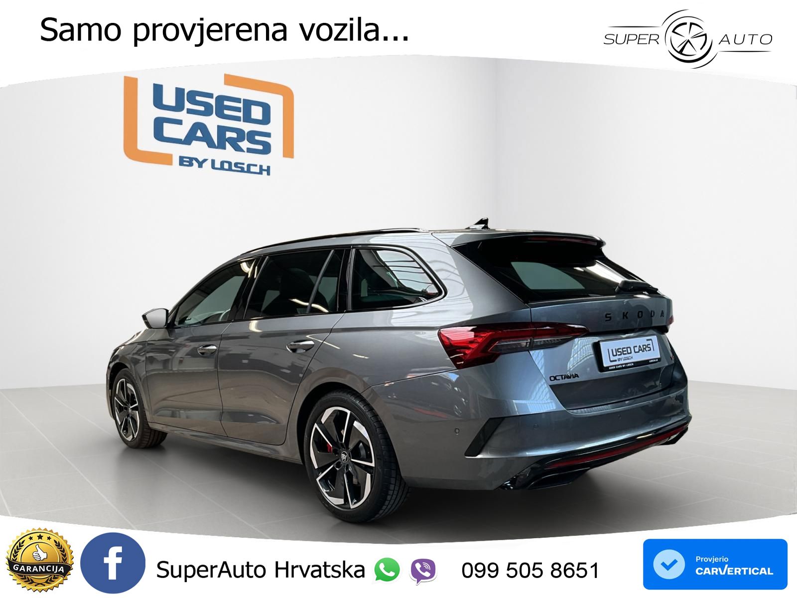 Škoda Octavia Combi RS 2.0 TSI (265 KS) DSG