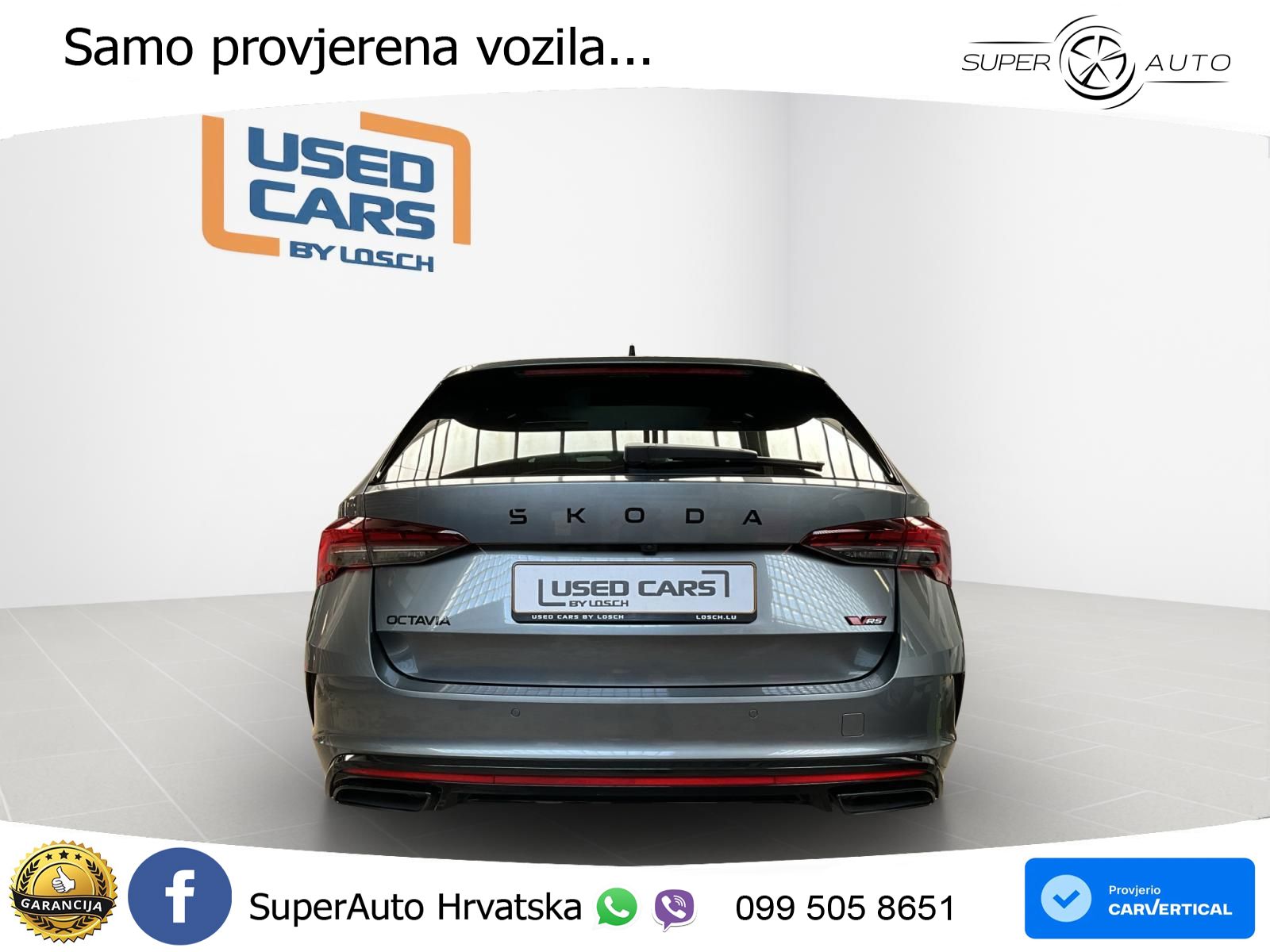 Škoda Octavia Combi RS 2.0 TSI (265 KS) DSG