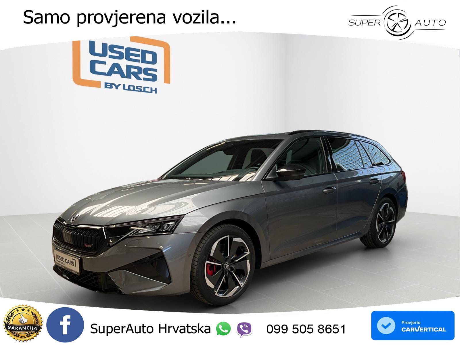 Škoda Octavia Combi RS 2.0 TSI (265 KS) DSG