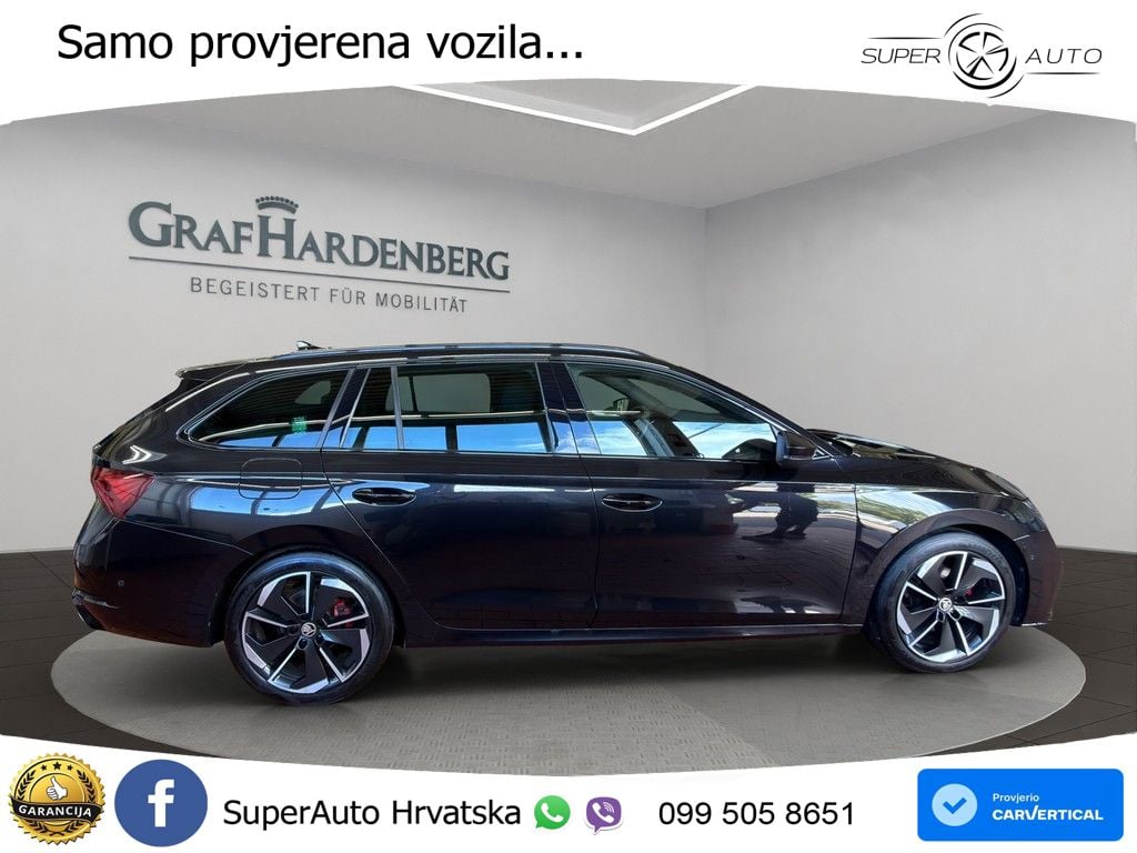 Škoda Octavia Combi RS 2.0 TDI (200 KS) DSG MATRIX+GR SJED+KAM